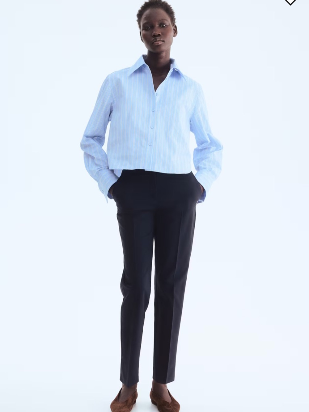 H&M women’s navy slacks